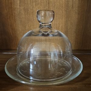 Vintage Princess House Round Butter Dish